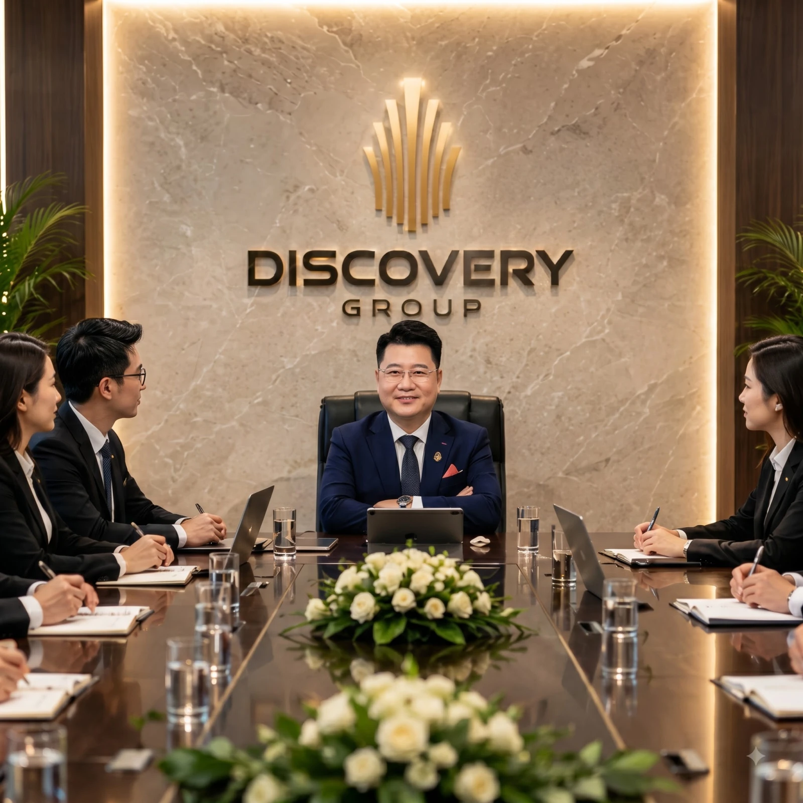 Phòng họp ban lãnh đạo Discovery Group